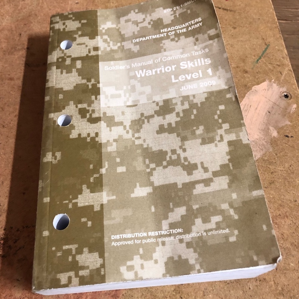 Soldiers Manual Of Common Tasks Warrior Skills Level 1, June 2009